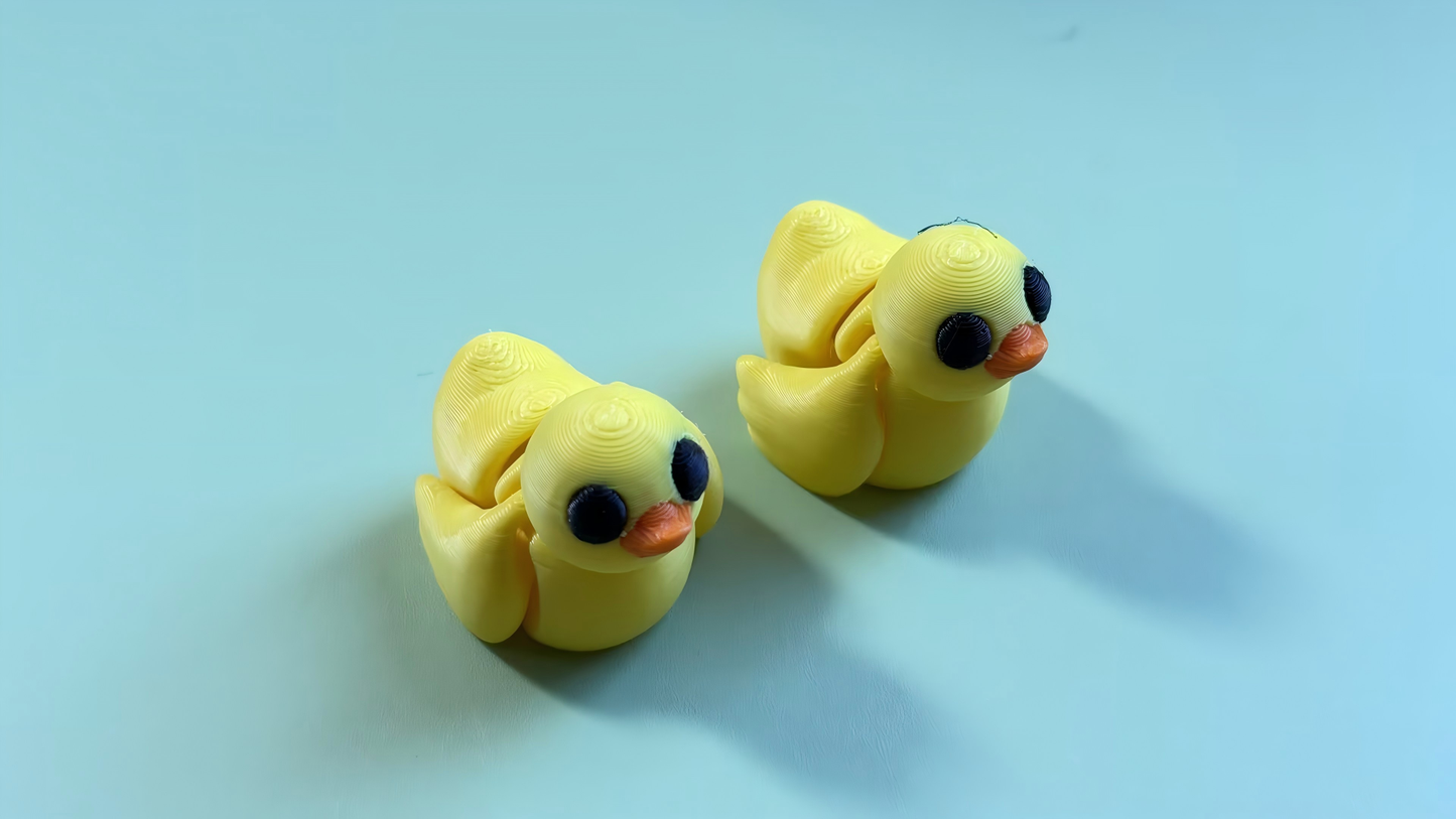 3D Printed Rubber Duck Figurine