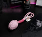 3D-printed realistic brain keychain charm