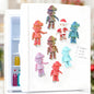 3D Printed Santa Claus Fridge Magnet