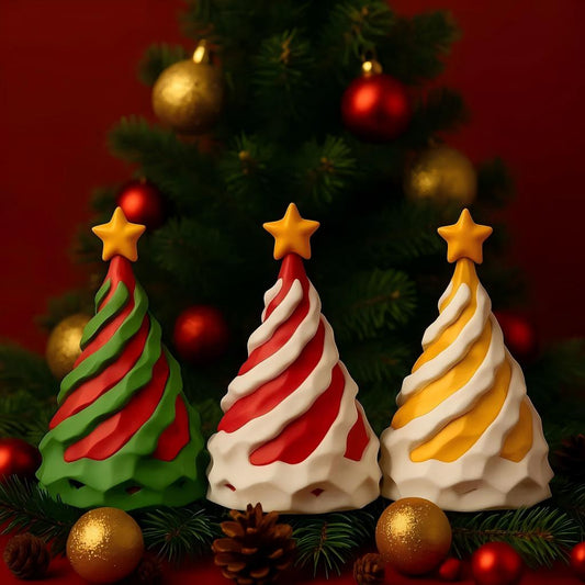 3D Printed Mini Christmas Tree Statue