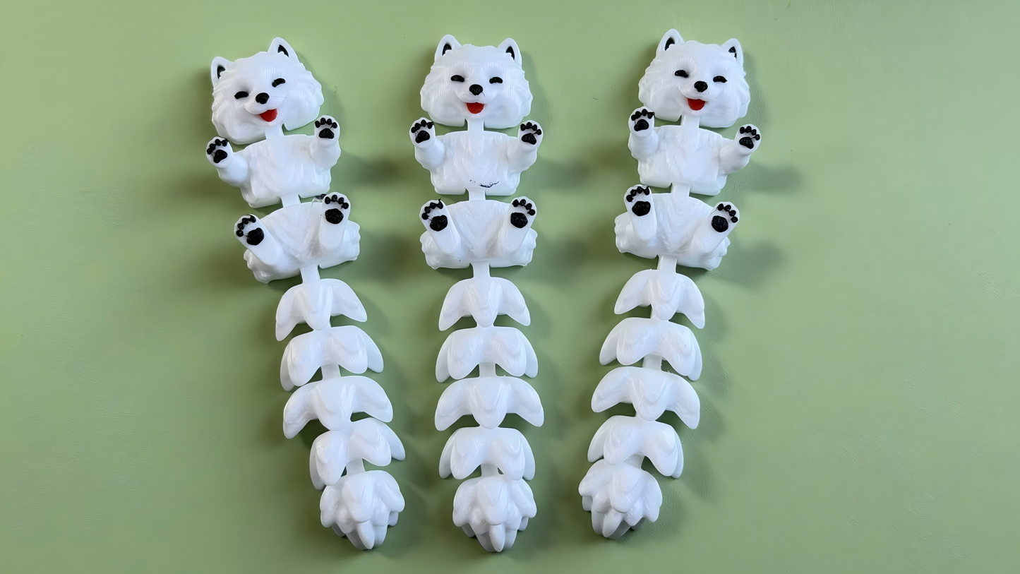 3D Printed Husky Figurine