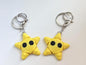 3D printed star keychain