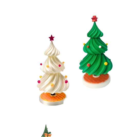 3D Printed Rotating Christmas Tree Design