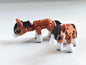 3D-printed brown pony figurine