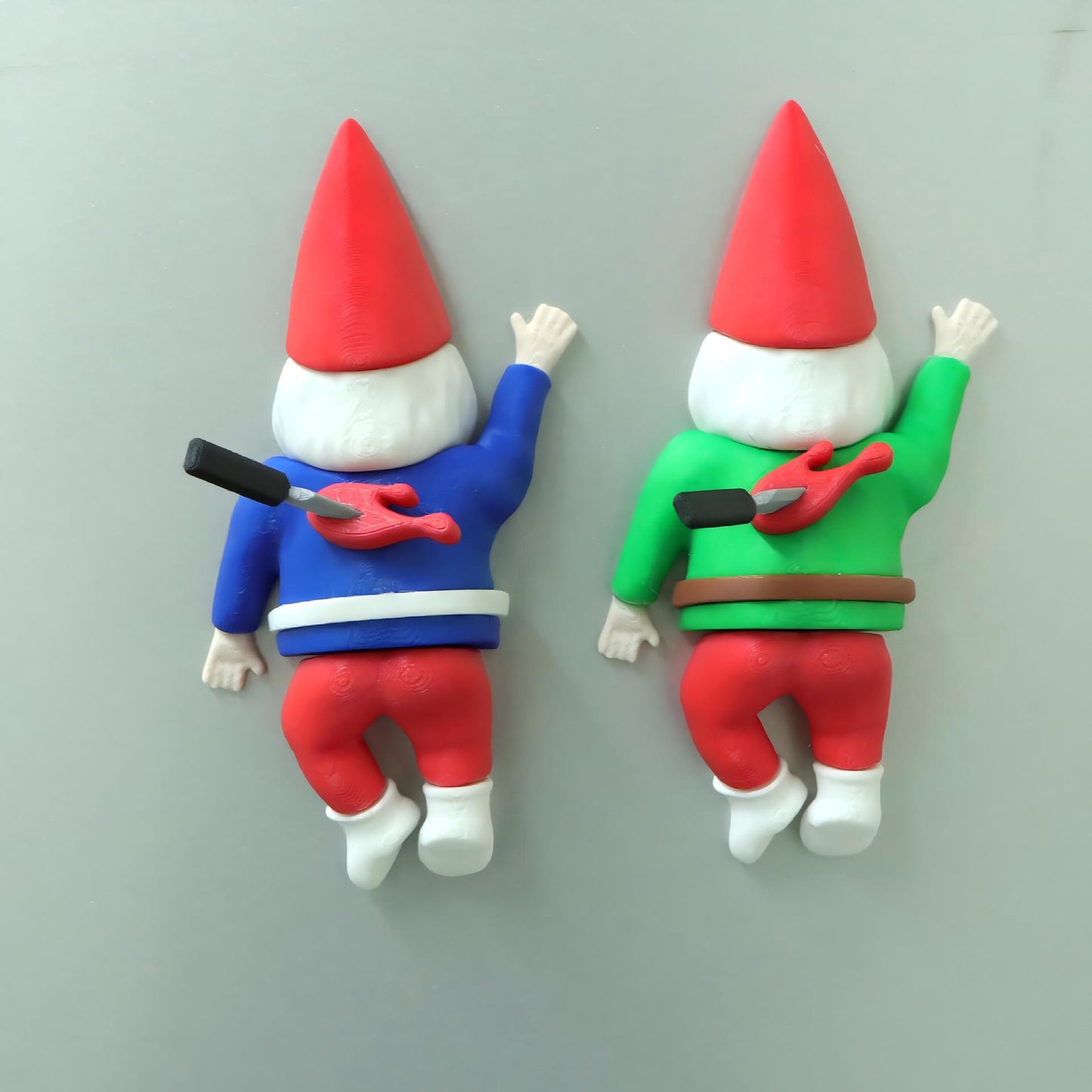 3D Printed Santa in Chimney Toy