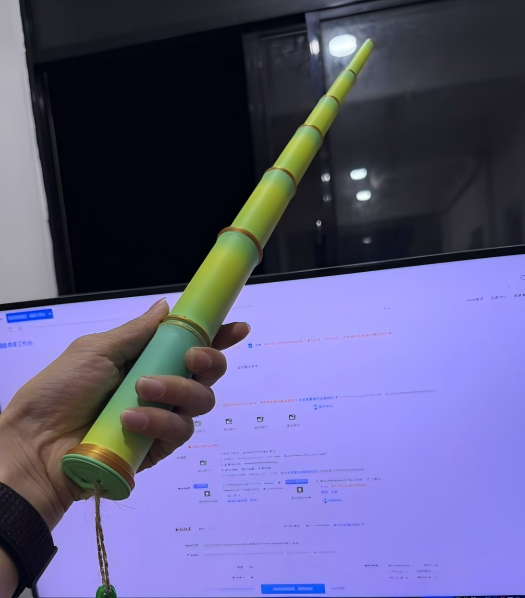 3D Printed Popular Bamboo-Joint Style Telescopic Sword