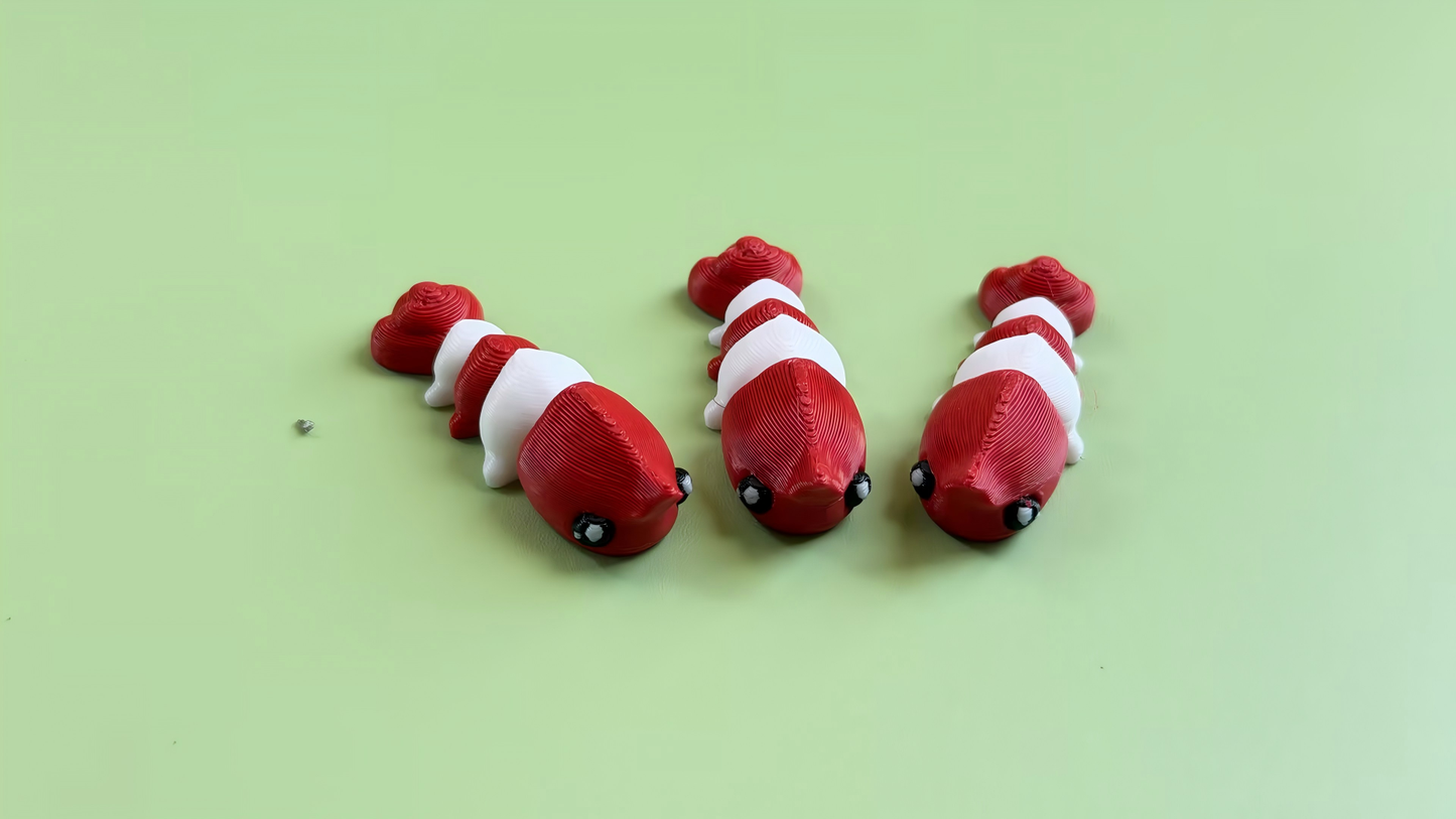 3D Printed Shrimp Figurine