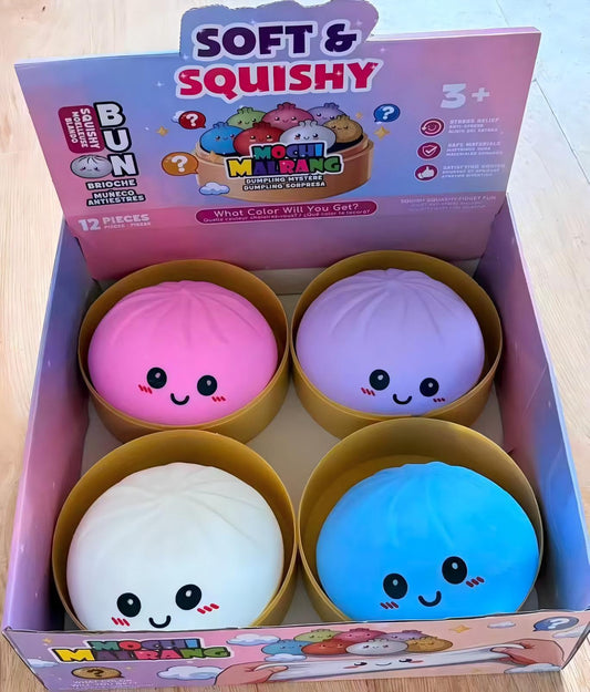 14cm Flour-Filled "Dumpling" Squeeze Toy