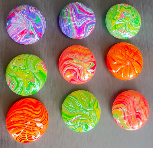 8.5cm Multicolored Fluid/Maltose "Dumpling"