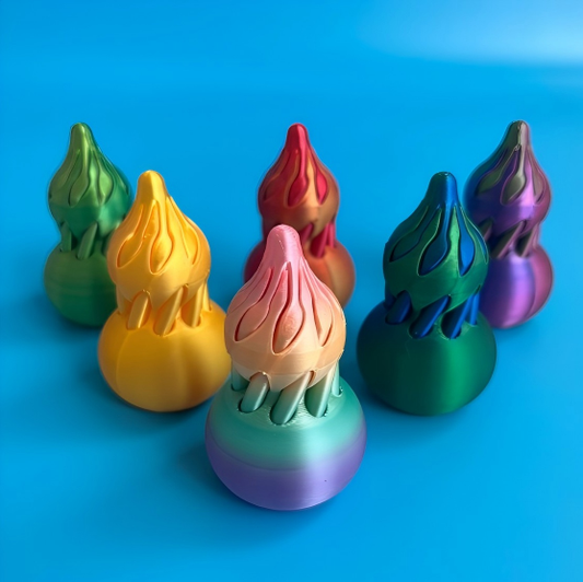 3D Printed Gourd Telescopic Toy