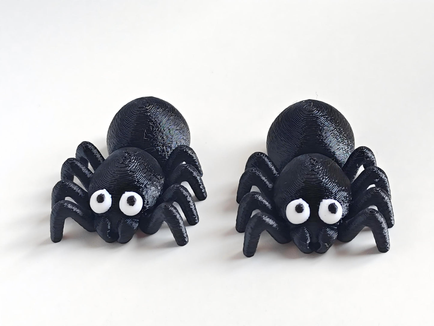 3D-printed articulated spider figurine