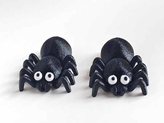 3D-printed articulated spider figurine