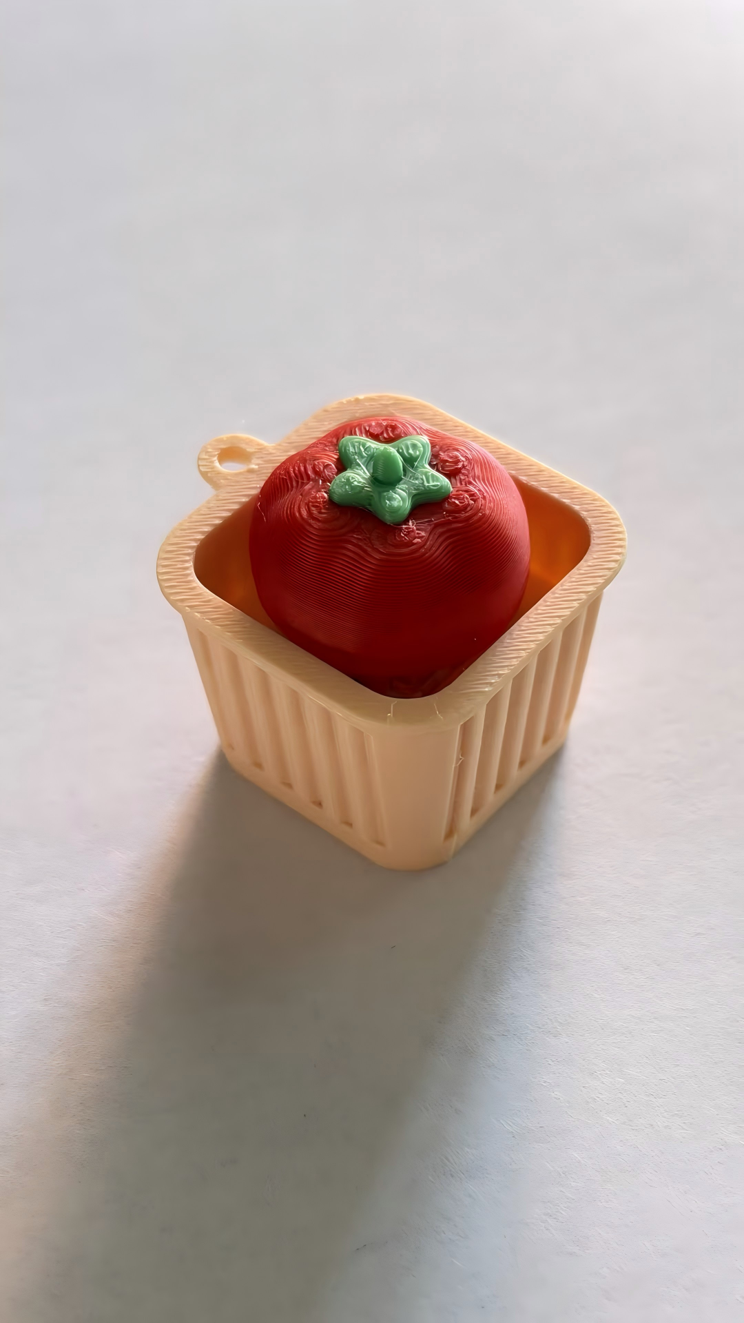 3D-Printed Fruit and Vegetables Keychain