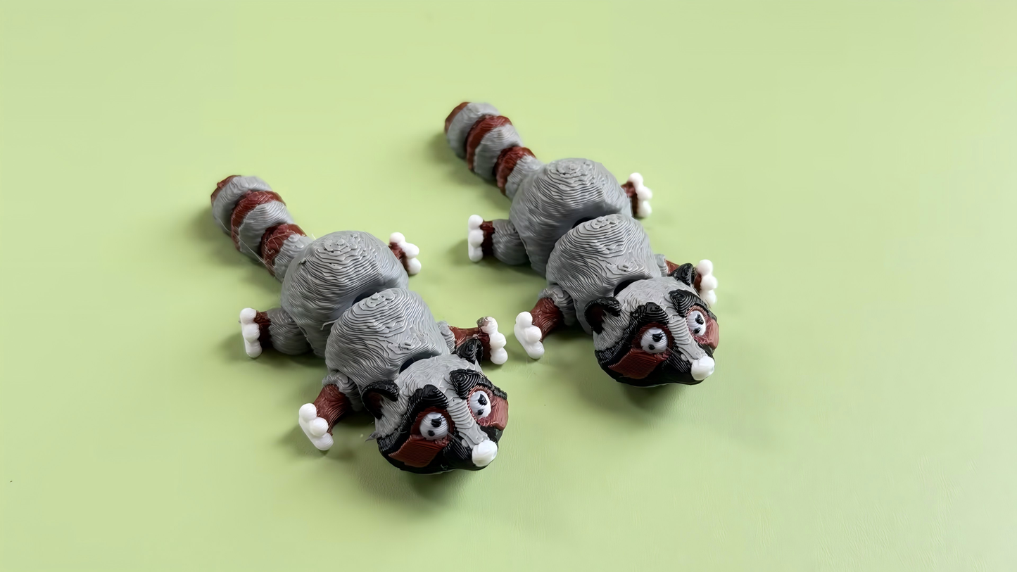 3D-printed beaver ornament