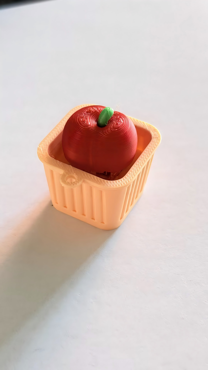 3D-Printed Fruit and Vegetables Keychain