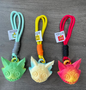 3D-Printed Evil big head cat Keychain