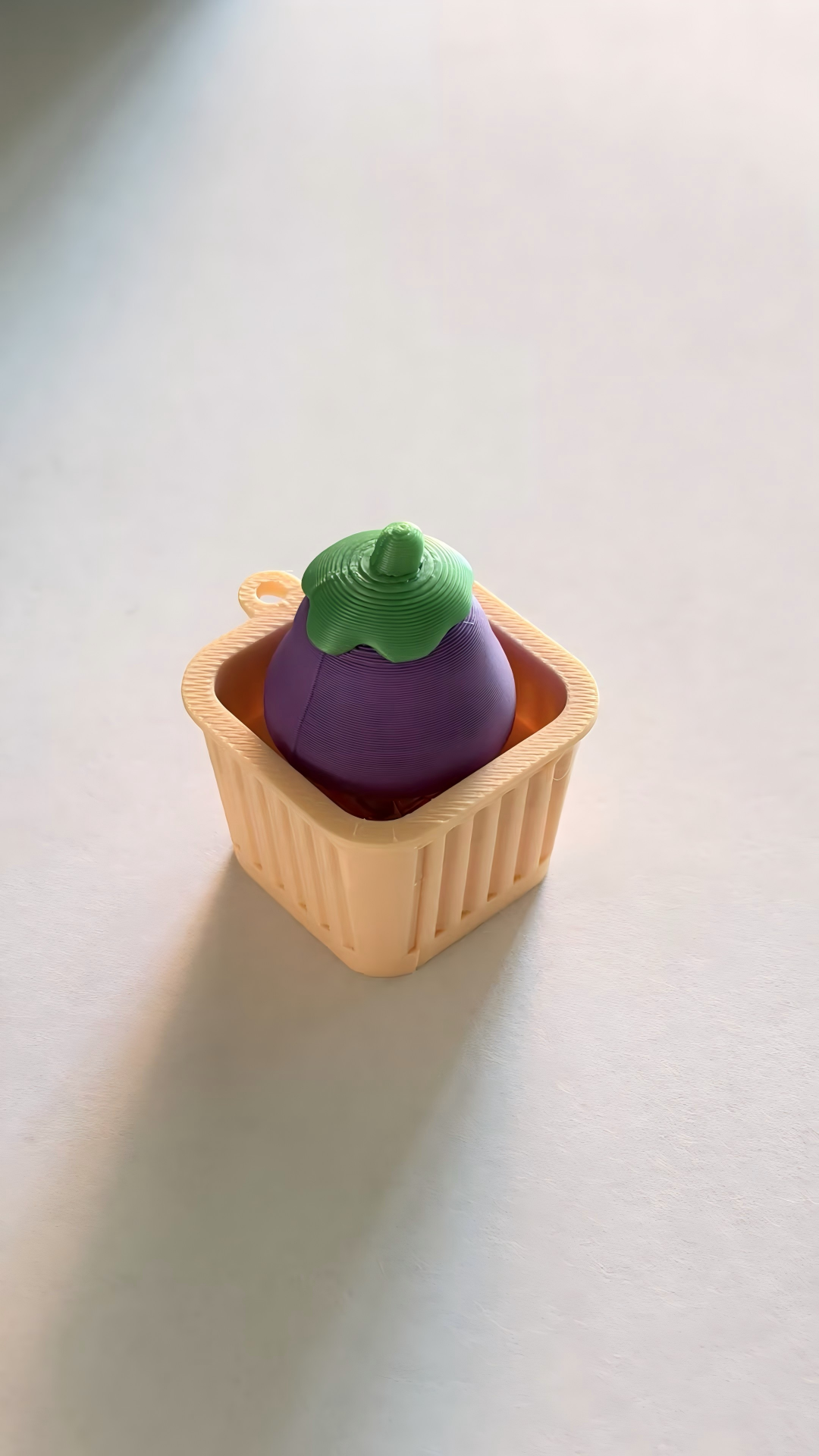 3D-Printed Fruit and Vegetables Keychain
