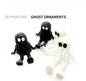 3D-printed Halloween ghost ornament with articulated joints