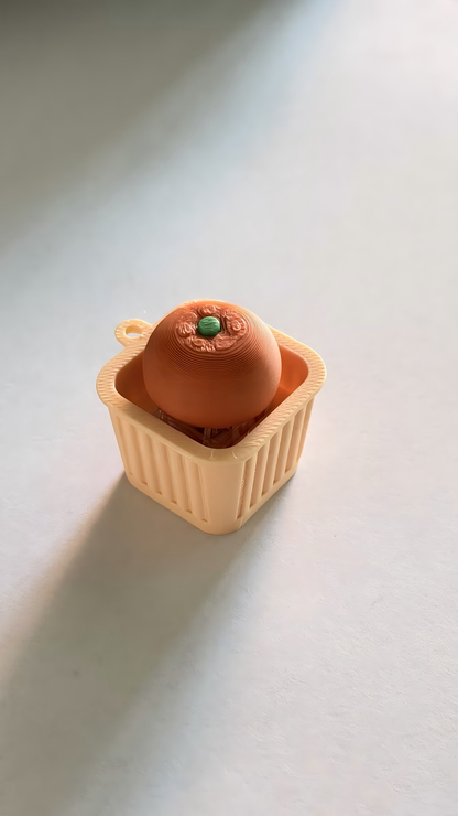 3D-Printed Fruit and Vegetables Keychain