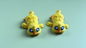 3D-printed cute duck ornament