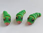 3D printed caterpillar figurine