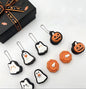 3D-printed Halloween pumpkin lantern keychain charm