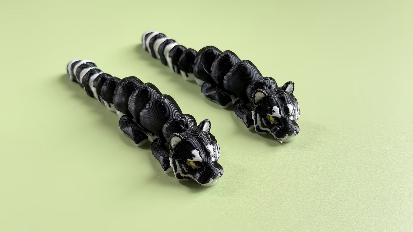 3D-printed tiger ornament