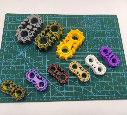 3D Printed Fidget Tank Figurine