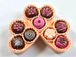 3D-printed chocolate gift box figurine