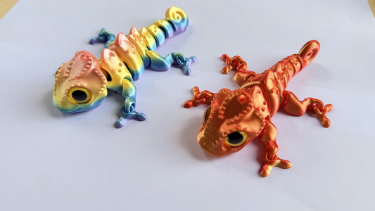 3D printed dinosaur figurine