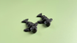 3D printed whale figurine