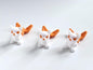 3D printed articulated fox-fish figurine