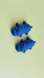 3D Printed Hippo Figurine